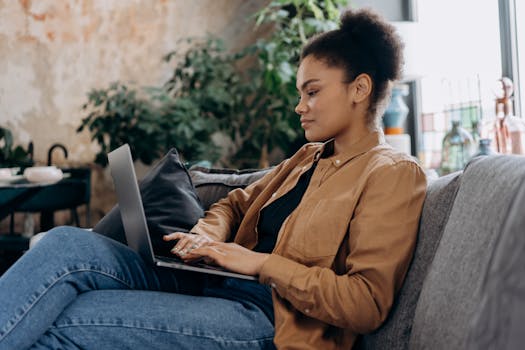 a student working on a thesis