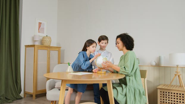 student learning in a study group