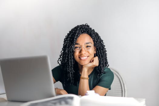 stressed student looking at a computer