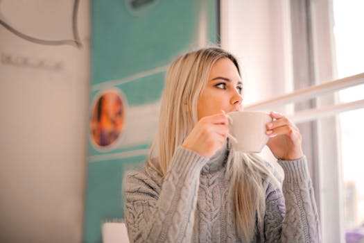 students enjoying a coffee break