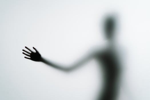 person practicing guided imagery